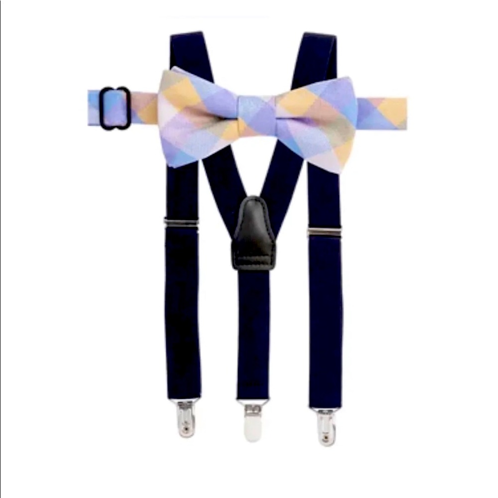 Crown & Ivy
Boys 8-20 Bow Tie Suspender Set